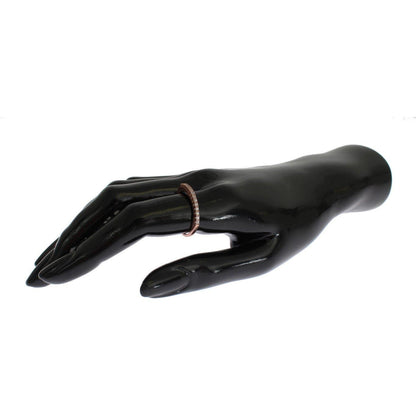 Nialaya Red Gold 925 Silver Ring