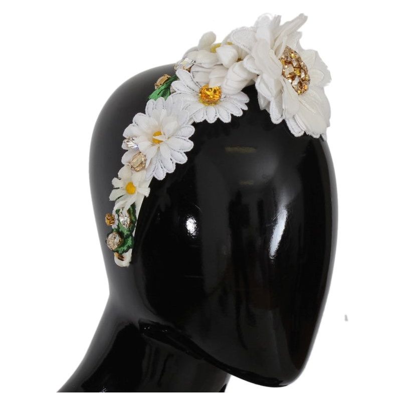 Sunflower Crystal Luxury Headband Dolce & Gabbana