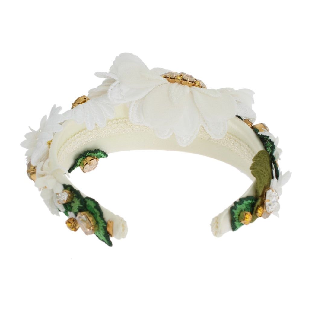 Sunflower Crystal Luxury Headband Dolce & Gabbana