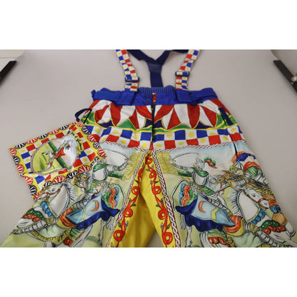 Dolce & Gabbana Multicolor Printed Snow Trouser Pants Dolce & Gabbana