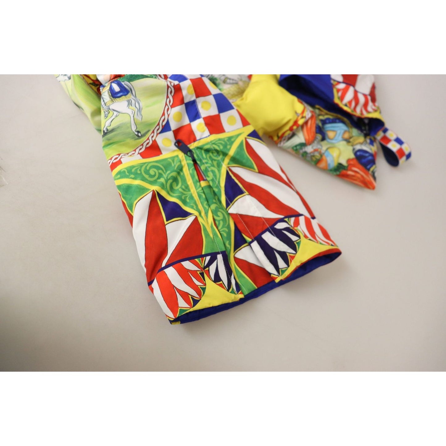 Dolce & Gabbana Multicolor Printed Snow Trouser Pants Dolce & Gabbana