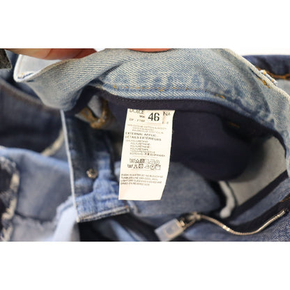 Dolce & Gabbana Multicolor Patchwork High Waist Denim Jeans Dolce & Gabbana
