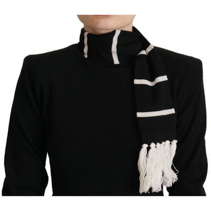 Dolce & Gabbana Black Cashmere Turtleneck Pullover Sweater Dolce & Gabbana