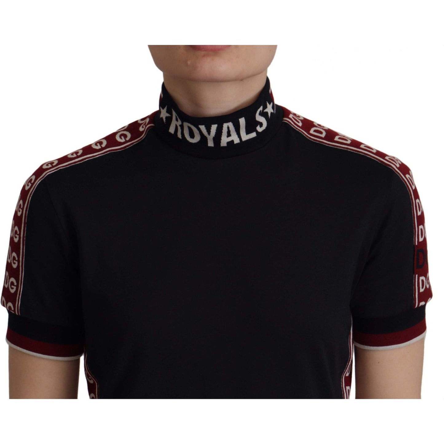 Dolce & Gabbana Black #DGMillennials 100% Cotton T-shirt Dolce & Gabbana