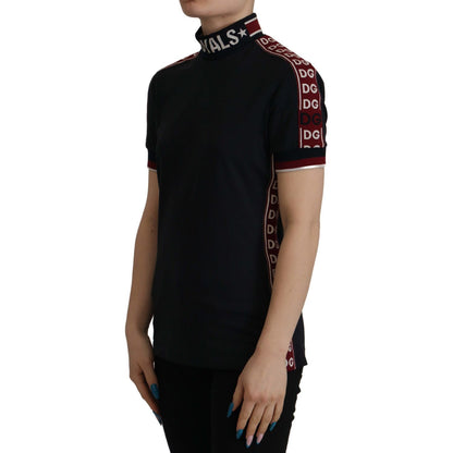 Dolce & Gabbana Black #DGMillennials 100% Cotton T-shirt Dolce & Gabbana