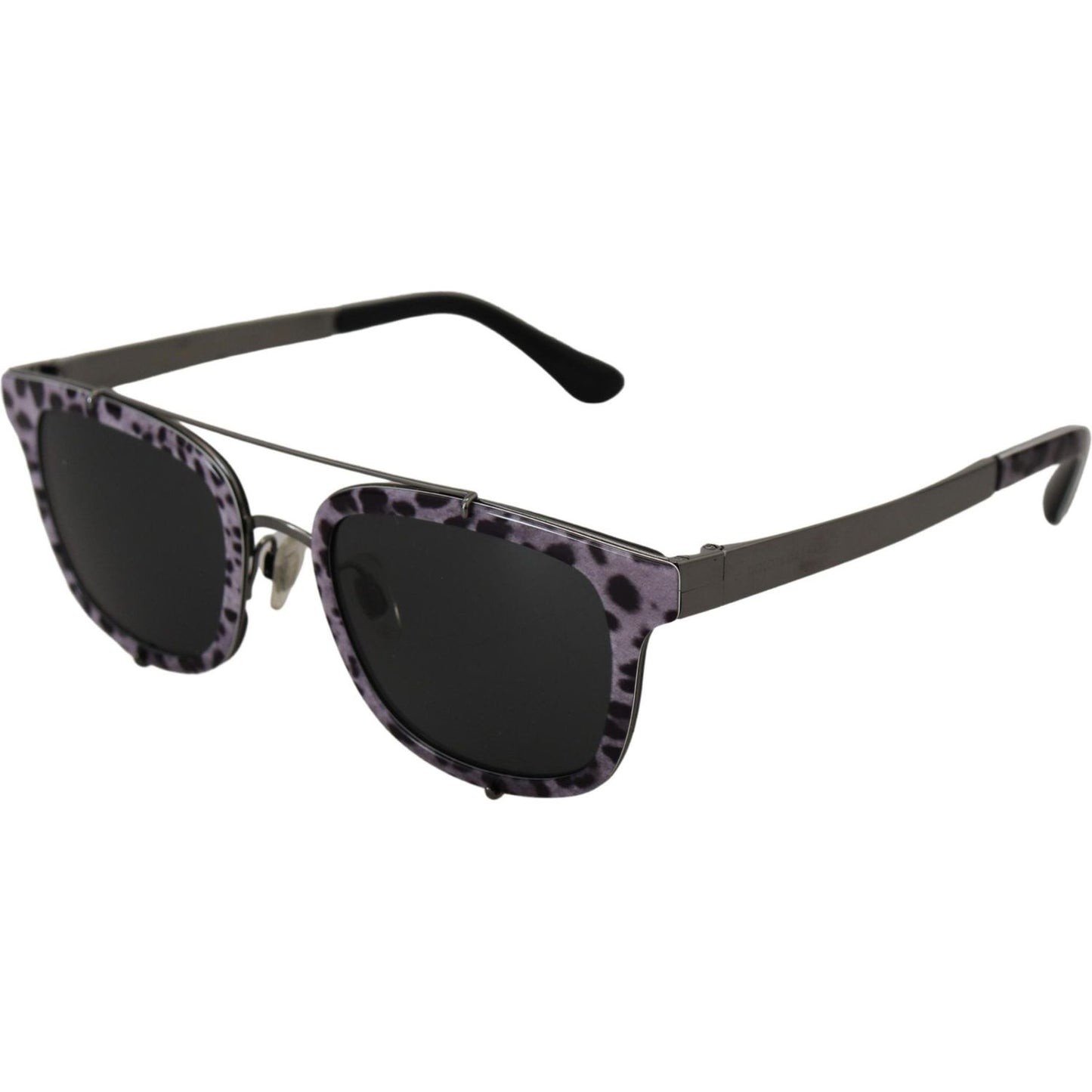 Dolce & Gabbana Chic Purple Lens Metal Frame Sunglasses Dolce & Gabbana