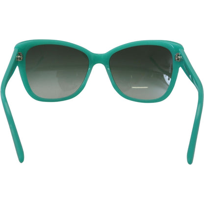 Dolce & Gabbana Green Stars Acetate Square Shades DG4124 Sunglasses Dolce & Gabbana