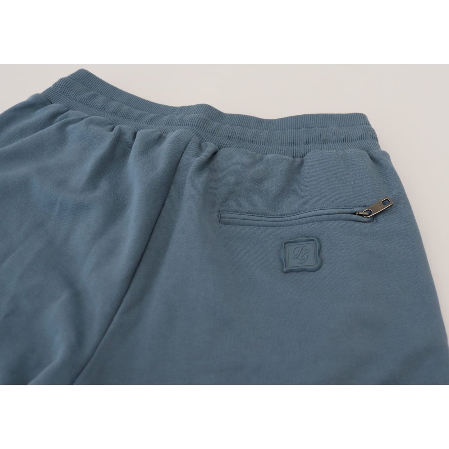 Dolce & Gabbana Blue Cotton Bermuda Casual Mens Shorts Dolce & Gabbana