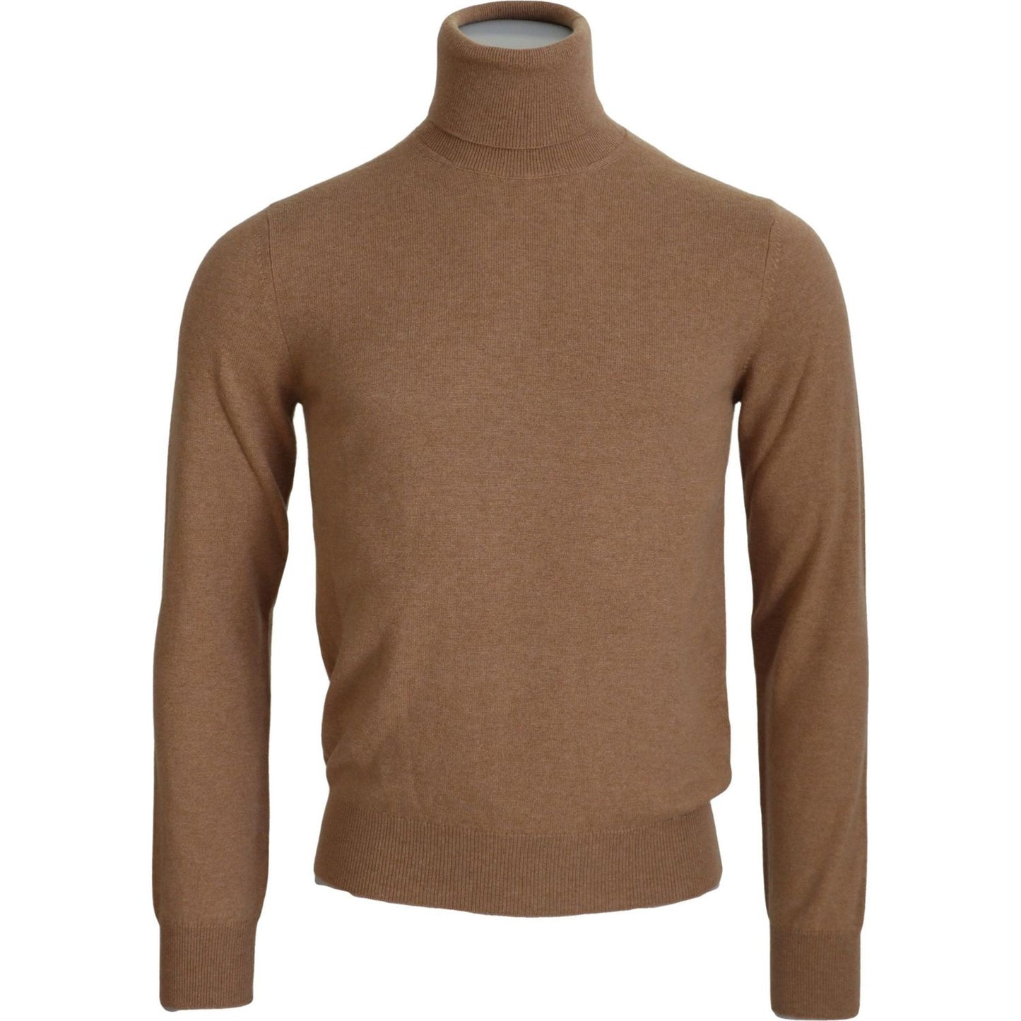 Dolce & Gabbana Beige Cashmere Turtleneck Pullover Sweater Dolce & Gabbana