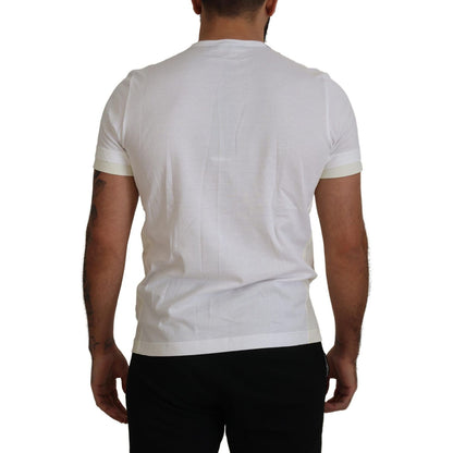 Dolce & Gabbana White Flap Pocket Short Sleeves T-shirt Dolce & Gabbana