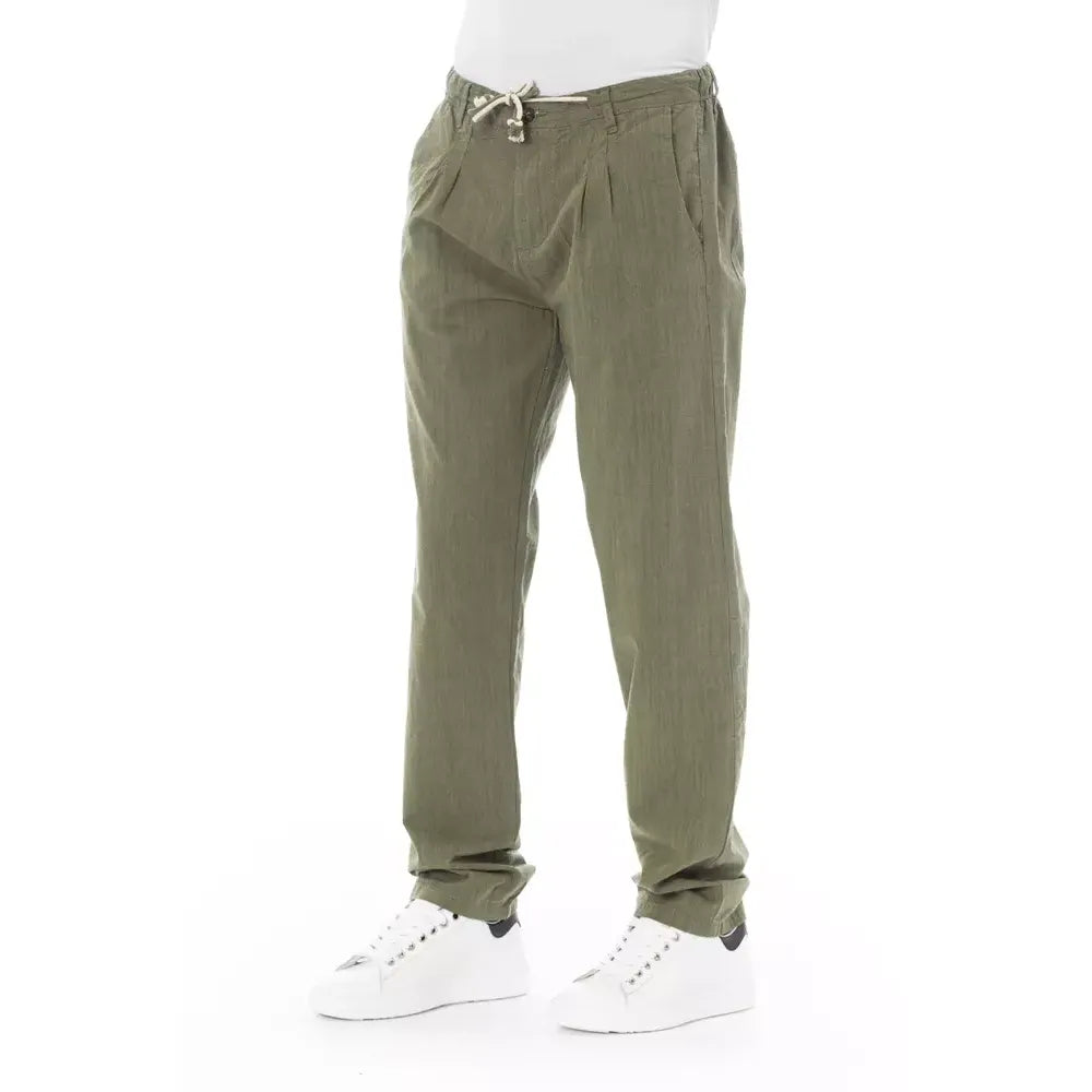 Baldinini Trend Army Cotton Jeans & Pant
