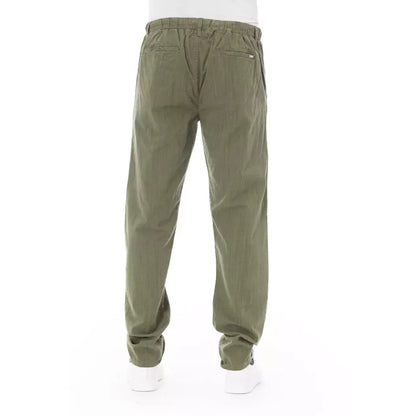 Baldinini Trend Army Cotton Jeans & Pant Baldinini Trend