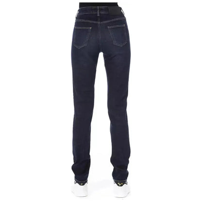 Baldinini Trend Blue Cotton Women's Jeans Baldinini Trend
