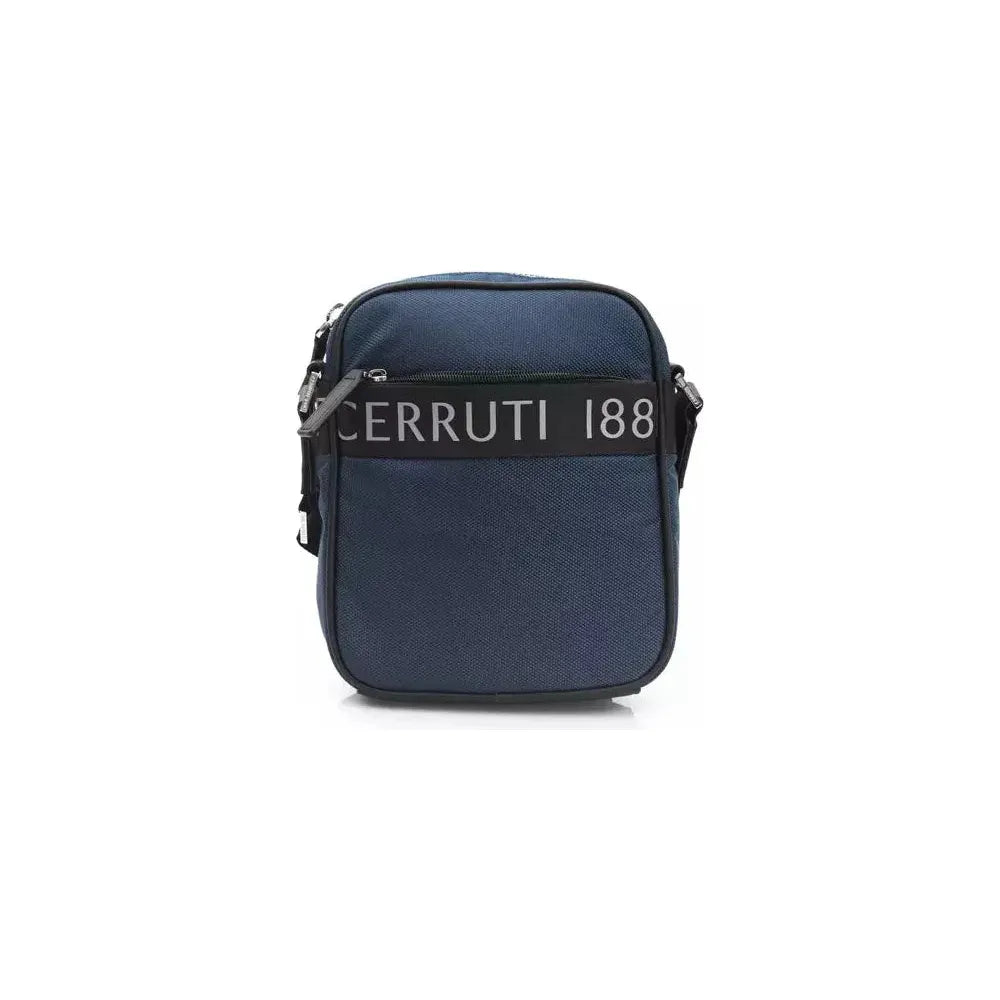 Cerruti 1881 Blue Nylon Men Bag