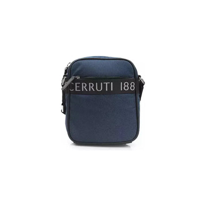 Cerruti 1881 Blue Nylon Men Bag