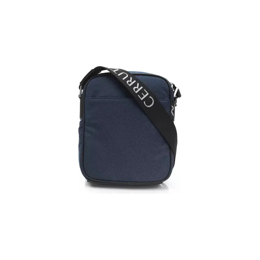 Cerruti 1881 Blue Nylon Men Bag