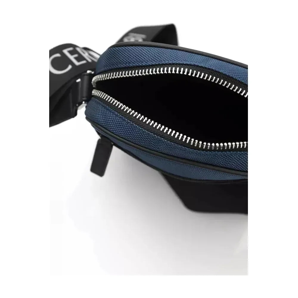 Cerruti 1881 Blue Nylon Men Bag
