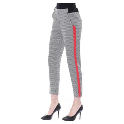 BYBLOS Black Viscose Women Pant BYBLOS