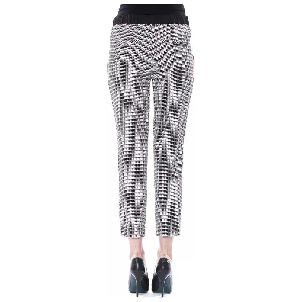 BYBLOS Black Viscose Women Pant BYBLOS