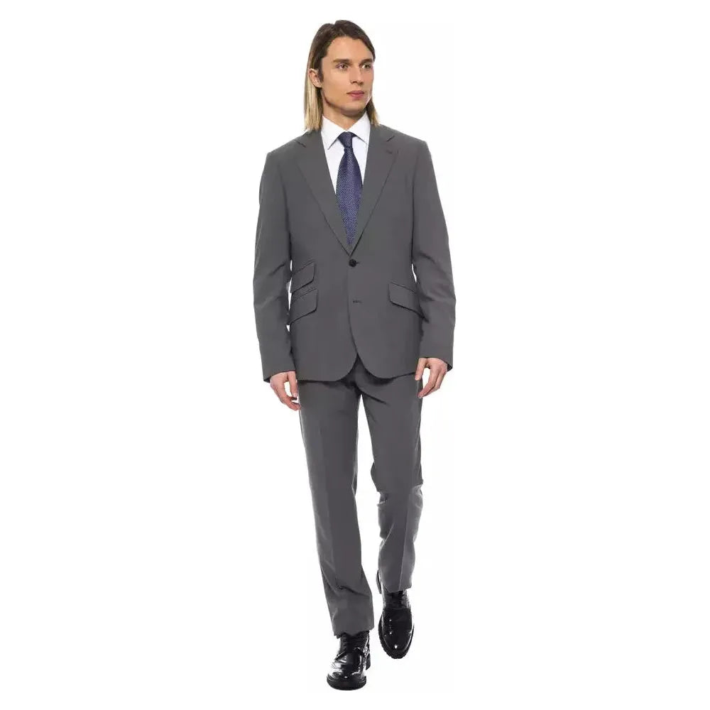 Billionaire Italian Couture Gray Wool Men's Blazer