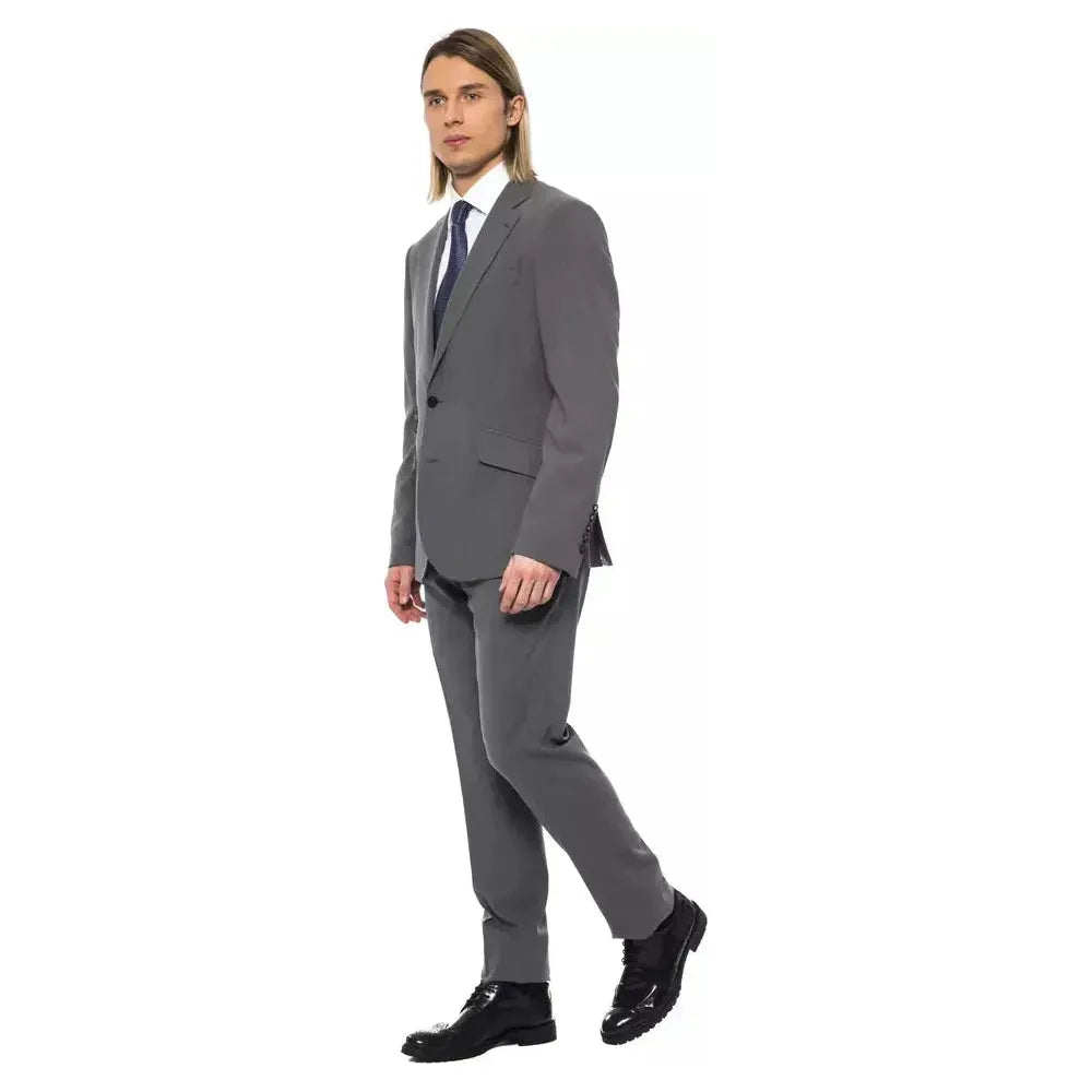 Billionaire Italian Couture Gray Wool Men's Blazer Billionaire Italian Couture