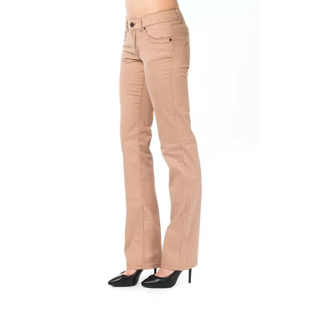 Ungaro Fever Beige Cotton Women's Jean