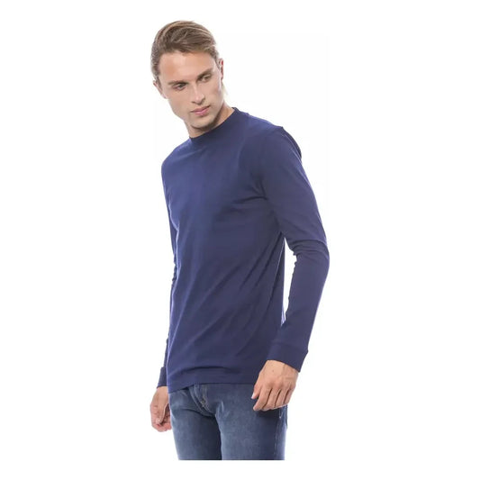 Verri Elegant Crew Neck Cotton Sweater Verri