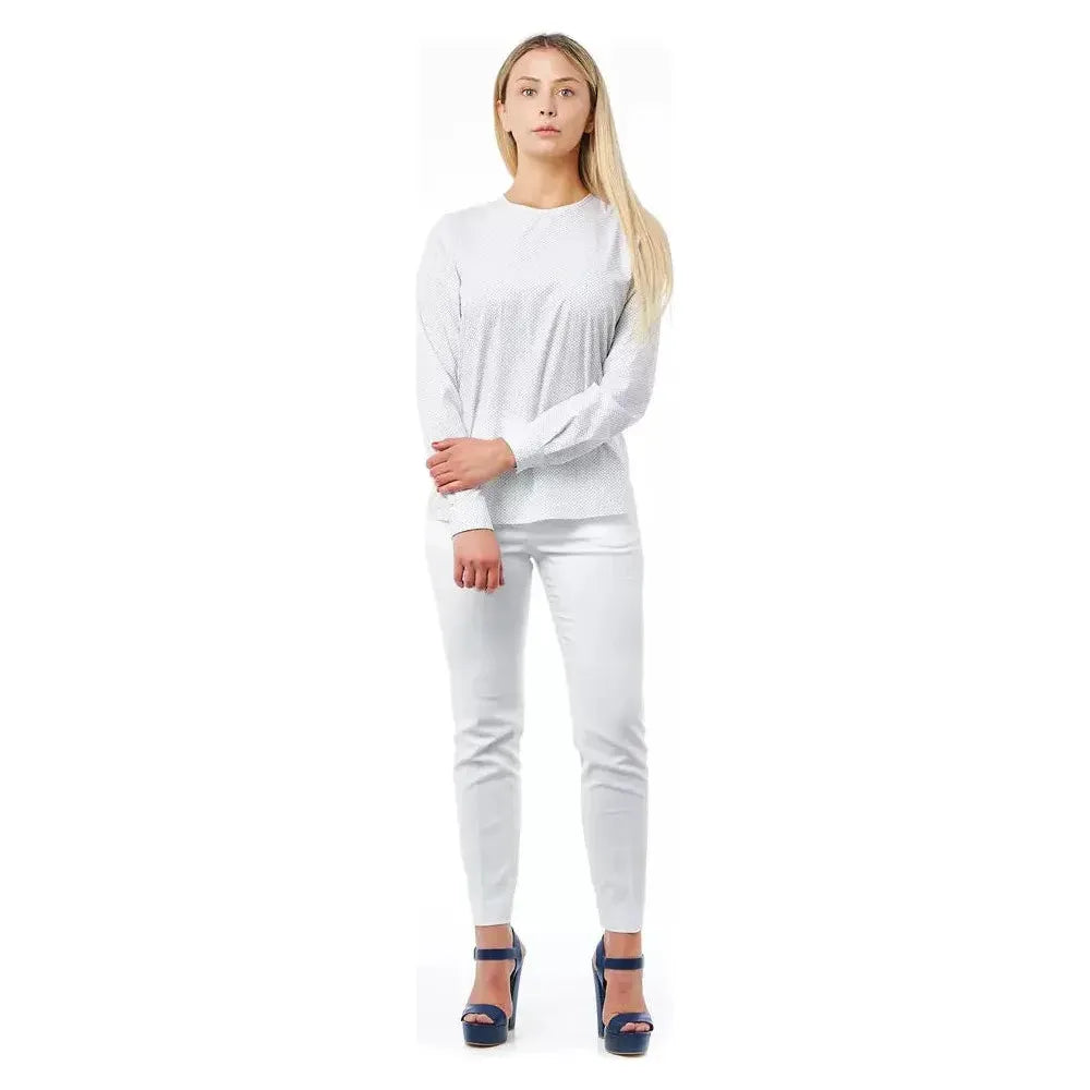 Bagutta White Cotton Women's Shirt Bagutta