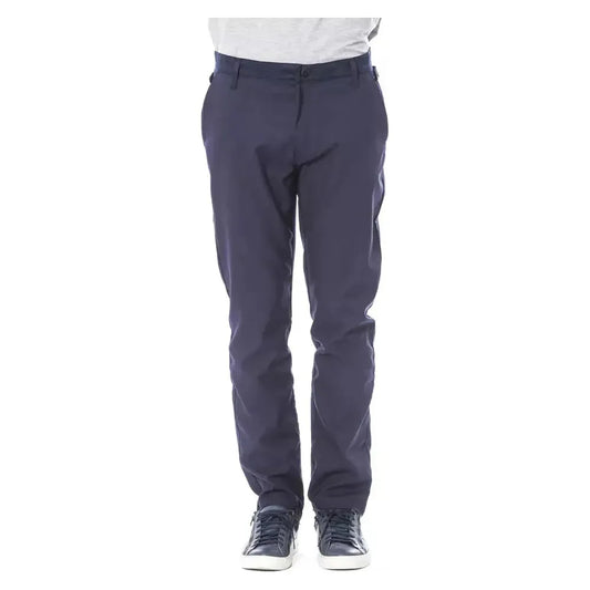 Verri Blue Polyester Men Pant 1728,67345744032,Blue,Casual Pants - Pants - Clothing,Clothing,Jeans & Pants - Men - Clothing,Men,Men - Clothing,New with tags,Pants - Clothing,Verri,W31,W32,W33,W36