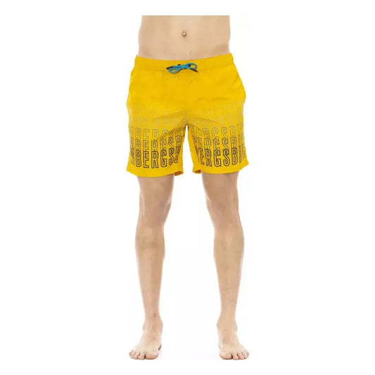 Bikkembergs Light Blue Polyester Men's Swimsuit