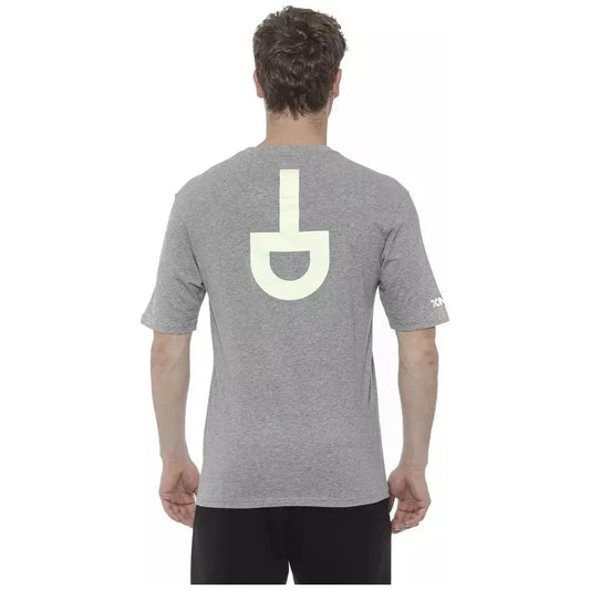 Tond Gray Cotton Men T-Shirt 1728,67345744032,Clothing,Gray,L,M,Men,Men - Clothing,New with tags,S,Sportswear - Clothing,T-Shirts - Clothing,T-Shirts - Men - Clothing,T-Shirts - Sportswear - Clothing,T-Shirts - T-Shirts - Clothing,Tond