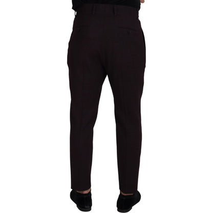 Dolce & Gabbana Brown Cotton Chino Men Pants Dolce & Gabbana