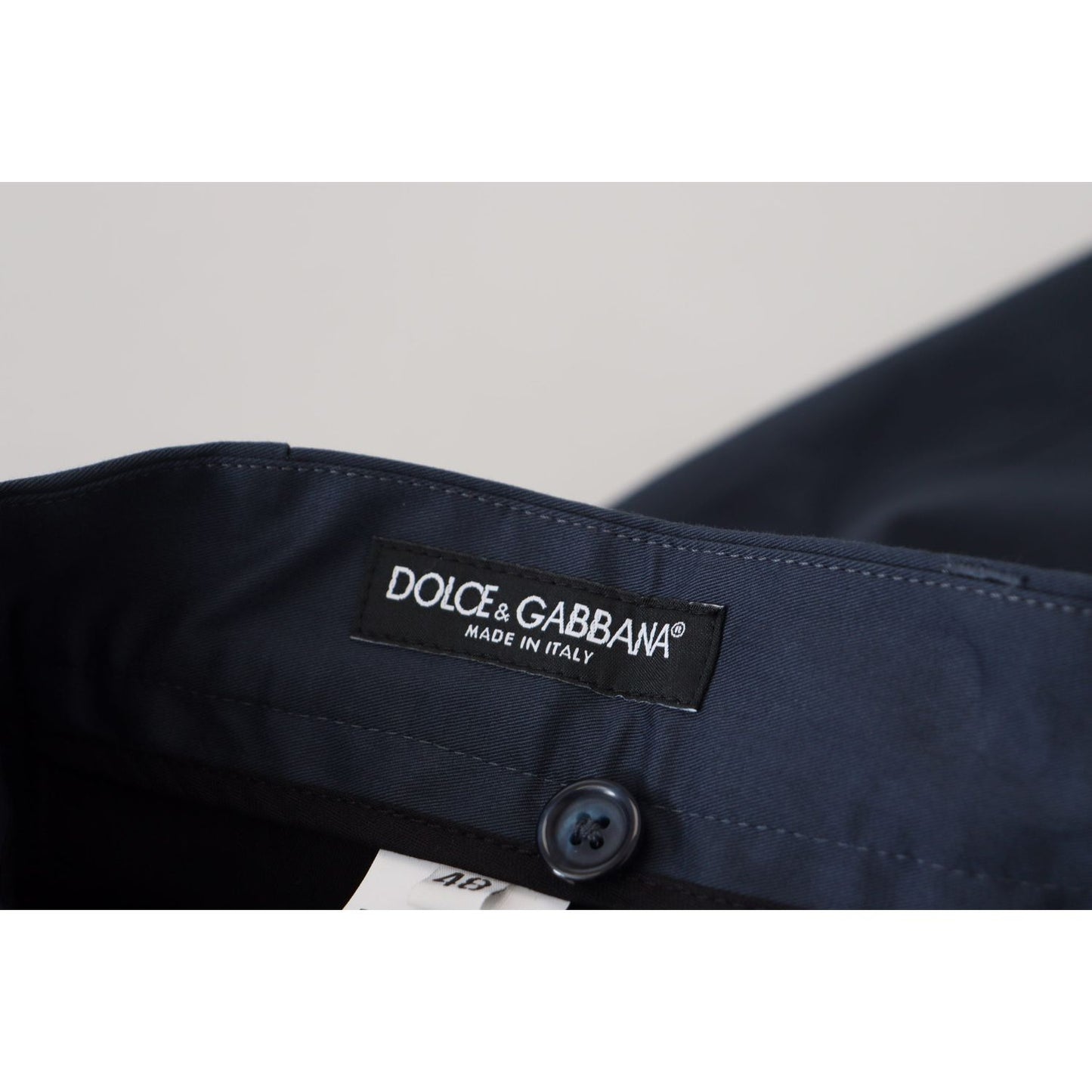 Dolce & Gabbana Blue Bermuda Low Waist Men Shorts Dolce & Gabbana