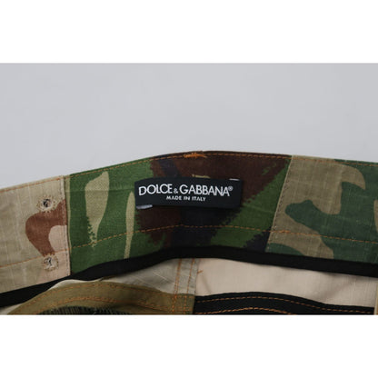 Dolce & Gabbana Multicolor Silk Patchwork Men Denim Jeans Dolce & Gabbana