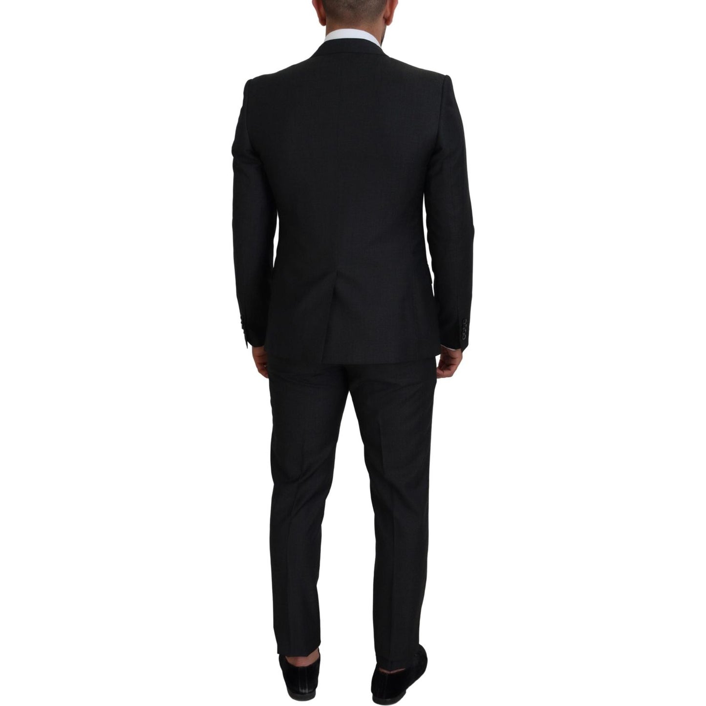 Dolce & Gabbana Gray MARTINI 3 Piece Slim Fit Suit Dolce & Gabbana