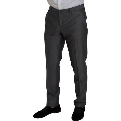 Dolce & Gabbana Gray SICILIA 3 Piece Slim Fit Suit Dolce & Gabbana