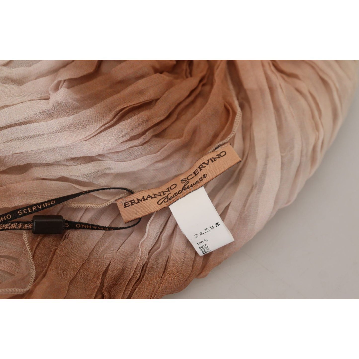 Ermanno Scervino Multicolor Silk Wrap Shawl Foulard Scarf Ermanno Scervino