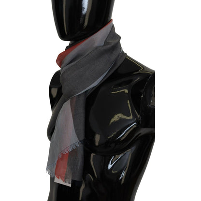 Costume National Multicolor Cotton Shawl Wrap Scarf Costume National