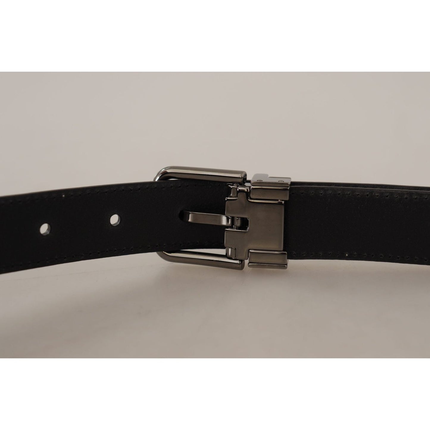 Dolce & Gabbana Multicolor Exotic Leather Patchwork Metal Belt Dolce & Gabbana