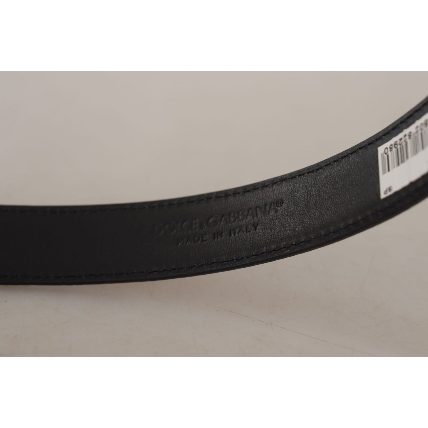 Dolce & Gabbana Brown Leather Leopard Print Bronze Metal Buckle Belt Dolce & Gabbana