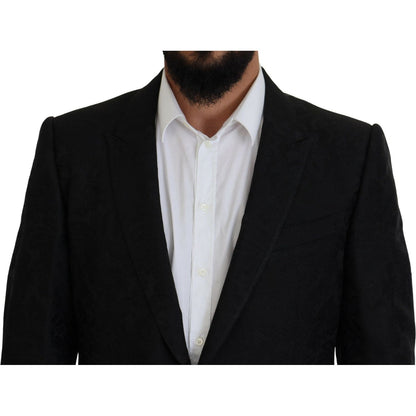 Dolce & Gabbana Black Single Breasted 2 Piece MARTINI Suit Dolce & Gabbana
