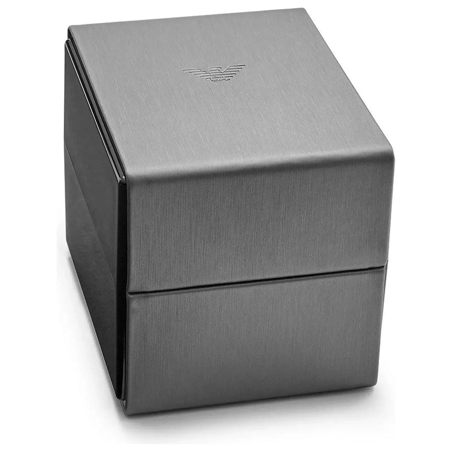 Emporio Armani Silver and Bronze Steel Chronograph Watch Emporio Armani