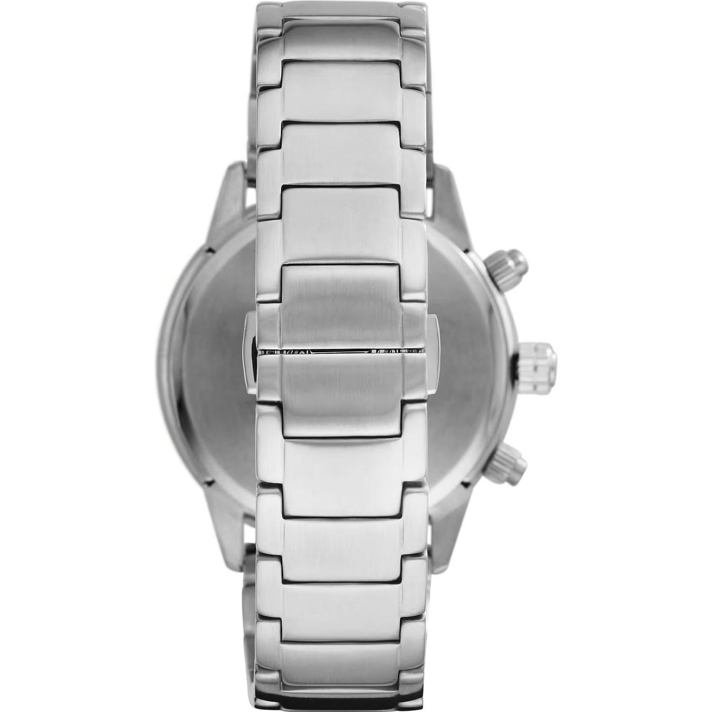 Emporio Armani Bronze and Silver Steel Chronograph Watch Emporio Armani