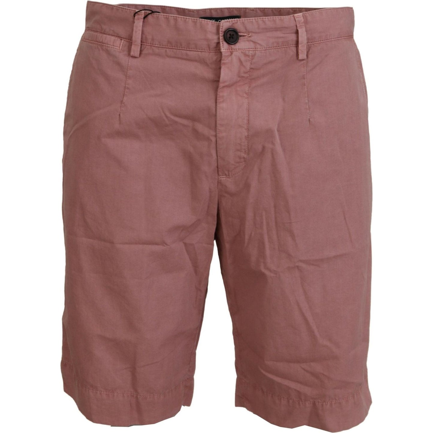 Dolce & Gabbana Pink Chinos Cotton Casual Mens Shorts Dolce & Gabbana