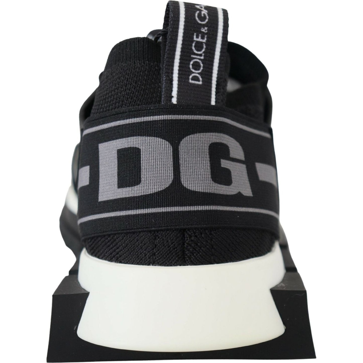 Dolce & Gabbana Black Mesh Sorrento Trekking Sneakers Shoes Dolce & Gabbana