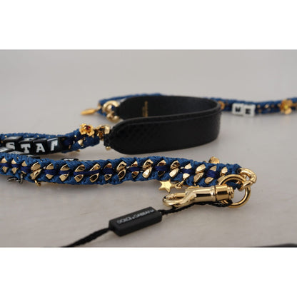 Dolce & Gabbana Multicolor Embellished Bag Shoulder Strap Dolce & Gabbana