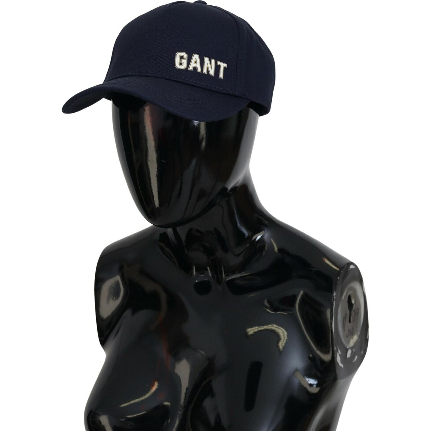 Gant Blue Cotton Logo Print Baseball Cap Casual Hat Gant