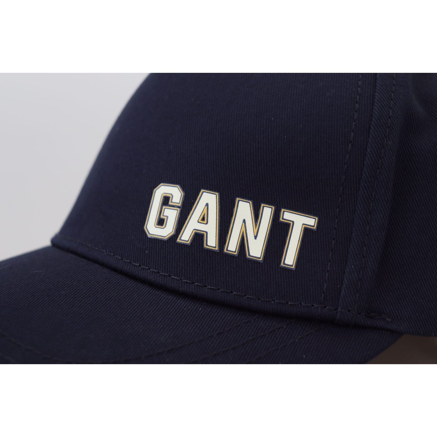 Gant Blue Cotton Logo Print Baseball Cap Casual Hat Gant