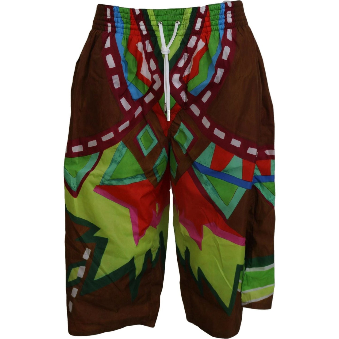 Dsquared² Multicolor Printed Men Beachwear Shorts Swimwear Dsquared²