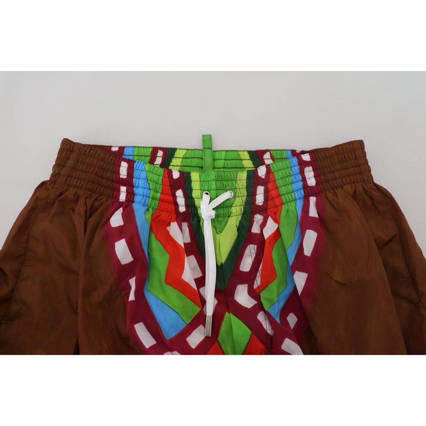 Dsquared² Multicolor Printed Men Beachwear Shorts Swimwear Dsquared²